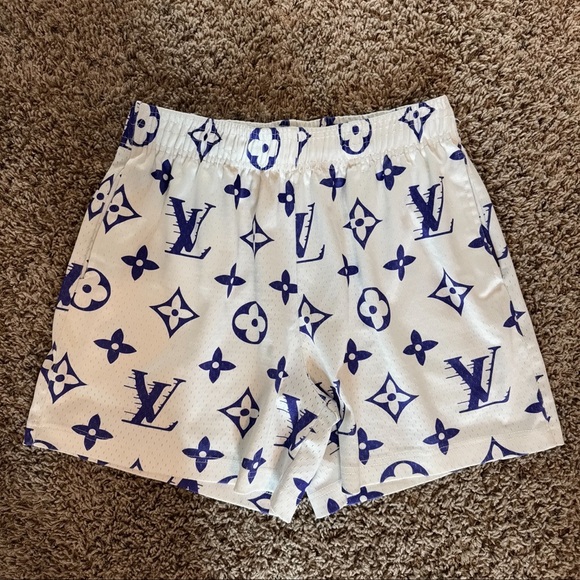 Bravest Studios Purple & White Lakers x Louis Shorts
